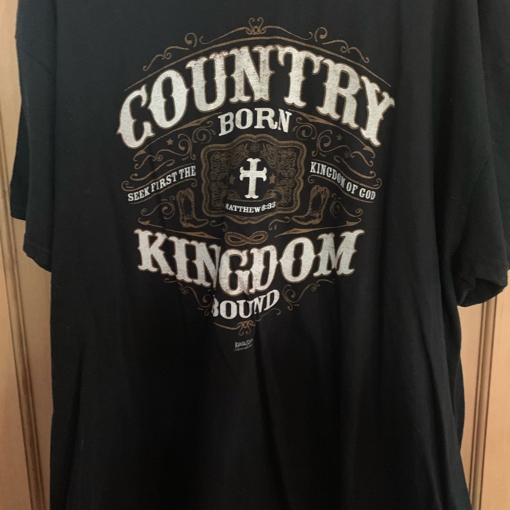 Size 2x Christian T-shirt. Make an offer!